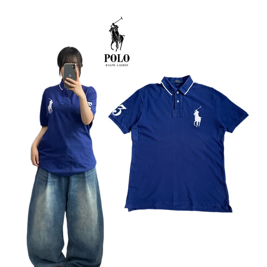 폴로 신형 빅포니 치프키프 PK 카라 반팔 티셔츠 상품이미지1