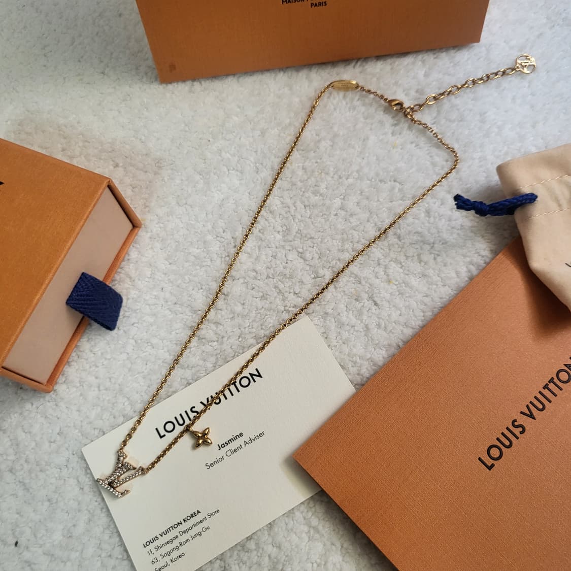 [새상품급/풀구성] 루이비통 LV 아이코닉 목걸이  상품이미지2