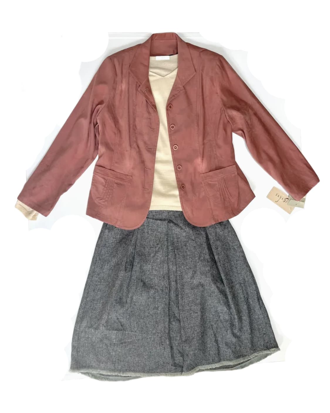 Pink suede jacket 상품이미지5