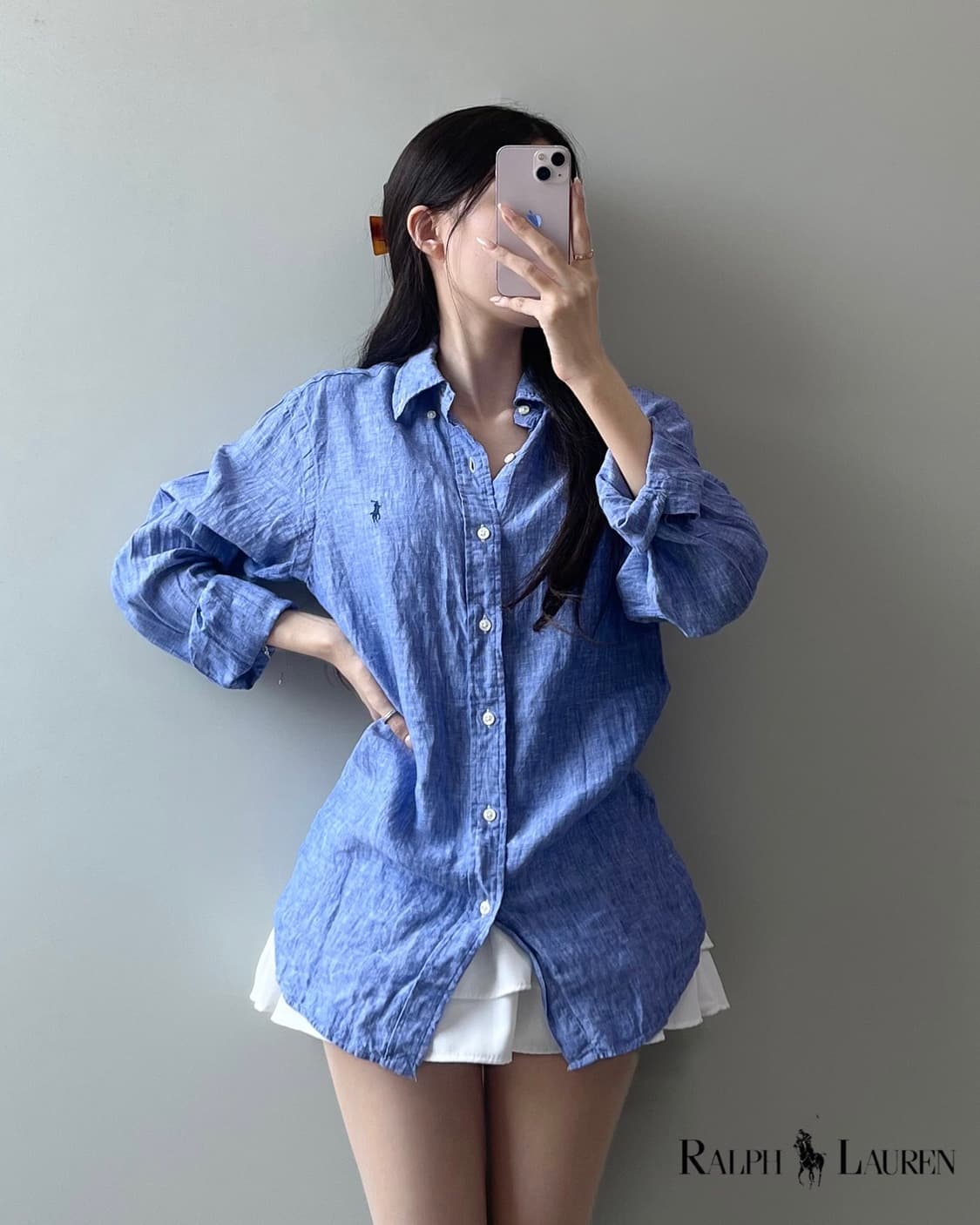 폴로 린넨 셔츠  상품이미지2