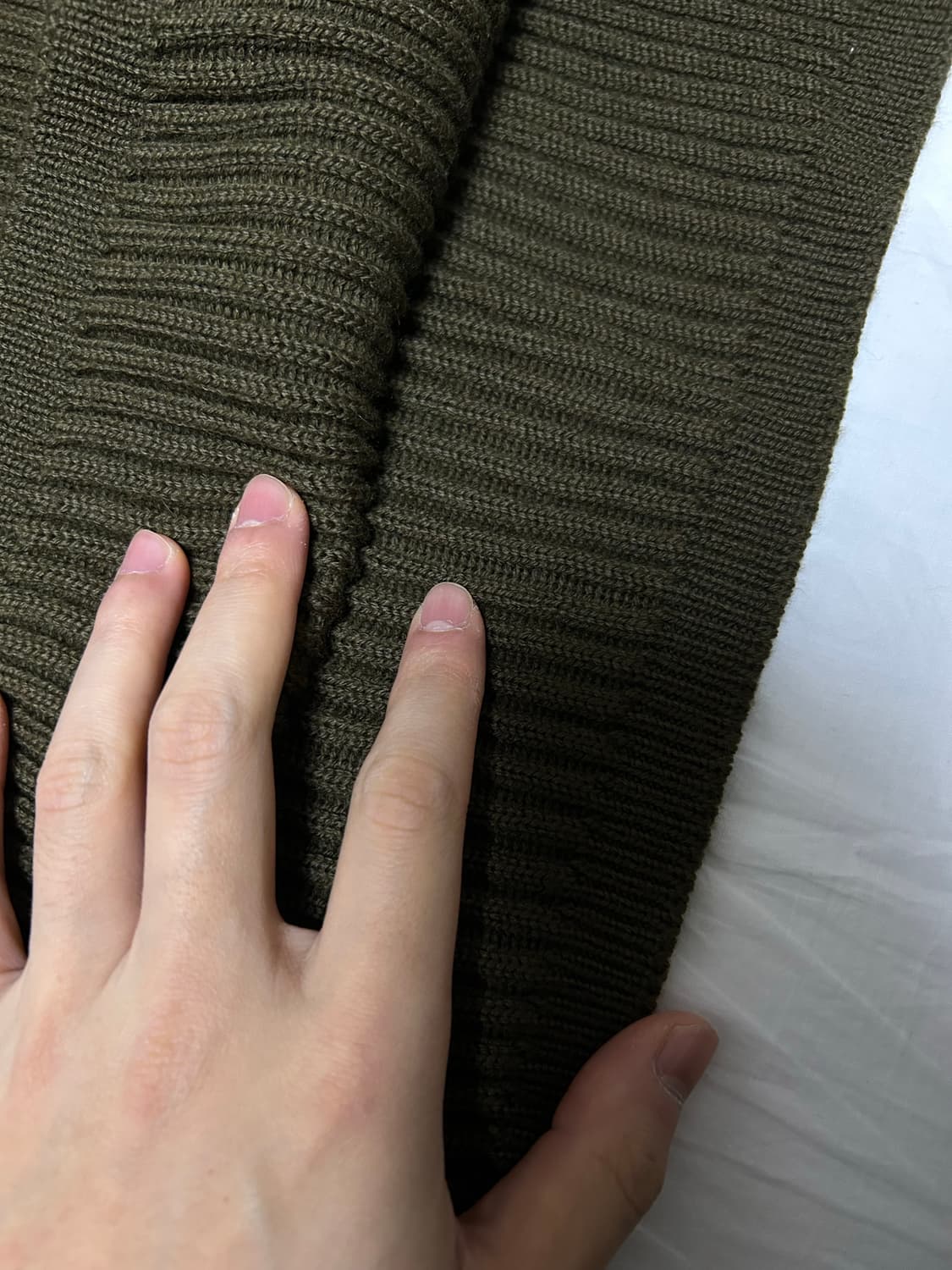 CP Company 메리노울 골지 니트 52(105) 판매합니다. 상품이미지3