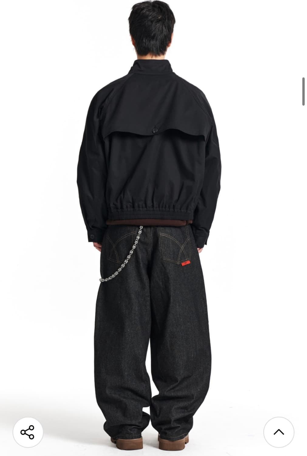 기철 (사이즈M) Herrington crop jacket 해링턴자켓 상품이미지3