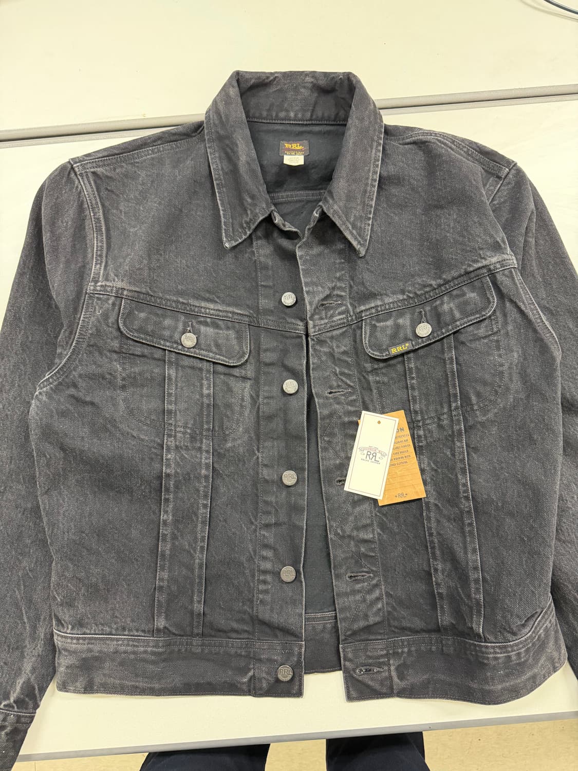 더블알엘 rrl 트러커 신형 블랙 lot 271 L사이즈 상품이미지1