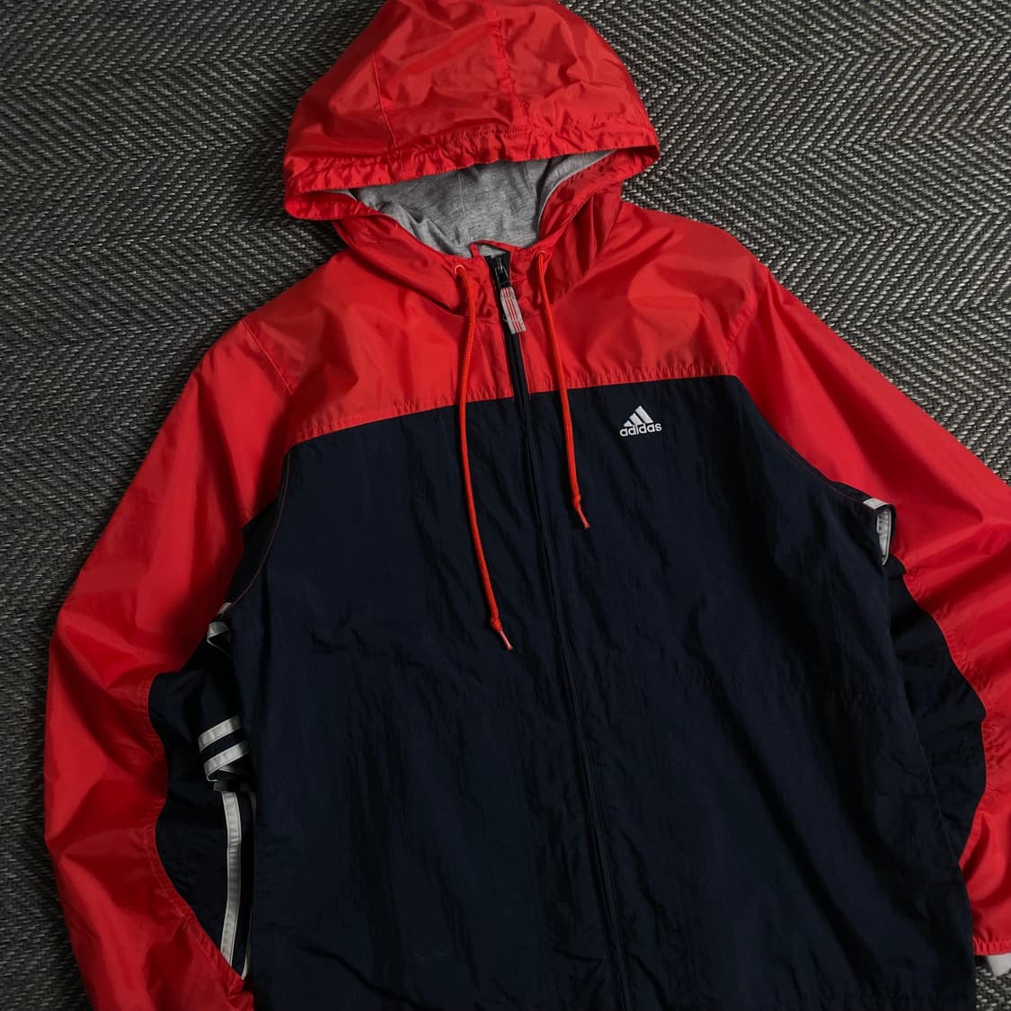 아디다스 올드스쿨 나일론 배색 바람막이y 3552 상품이미지1