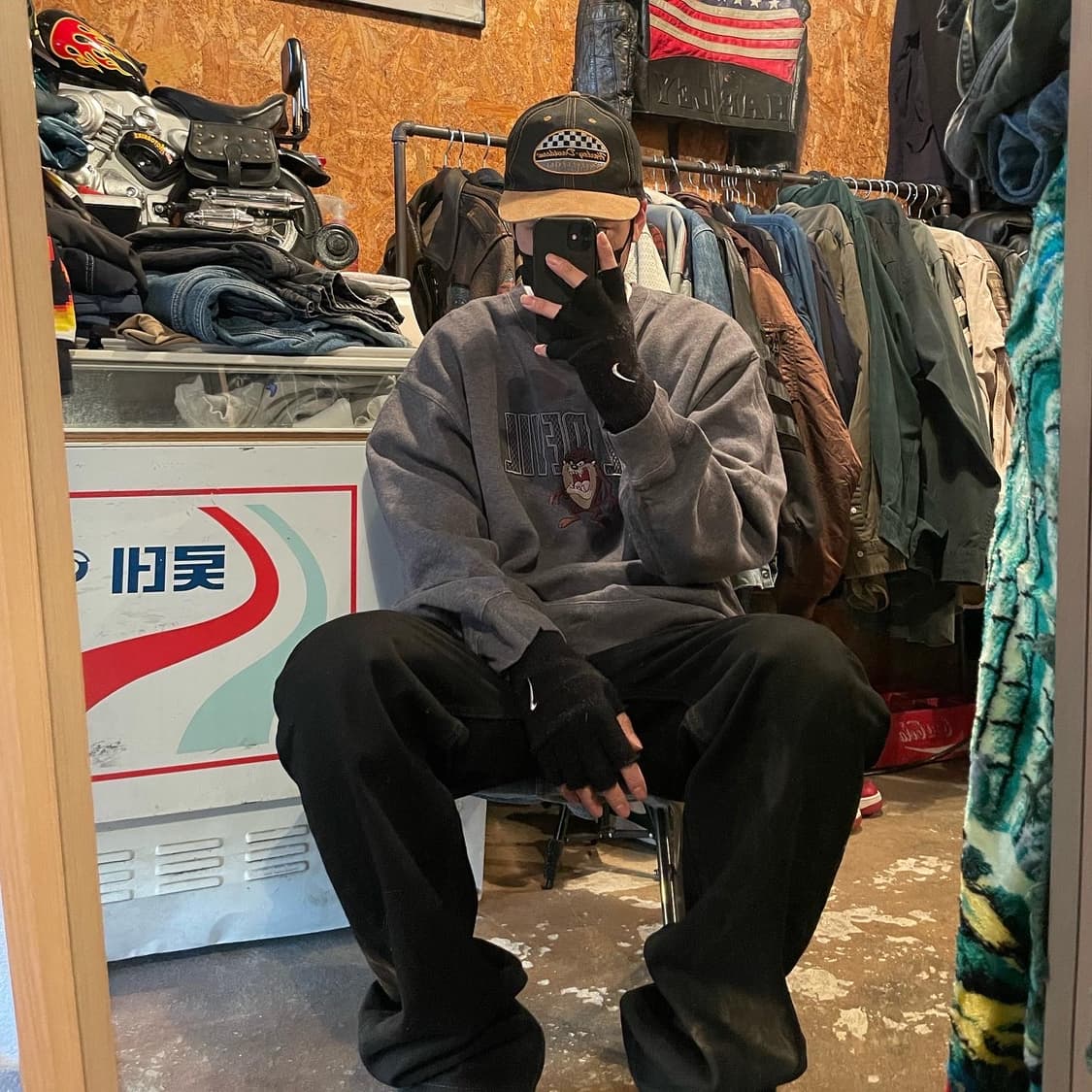 할리데이비슨 가죽 볼캡 (free) 상품이미지7