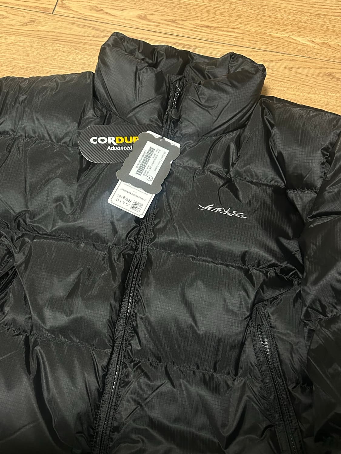 예스아이씨 패딩 5B Fond Down Jacket Black 상품이미지3