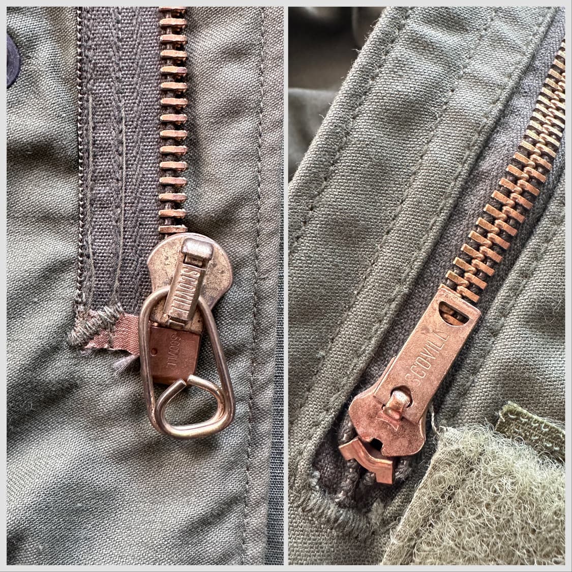 80s 미군 오리지널 M65 필드자켓 알파 OG-107 스몰-롱  상품이미지6