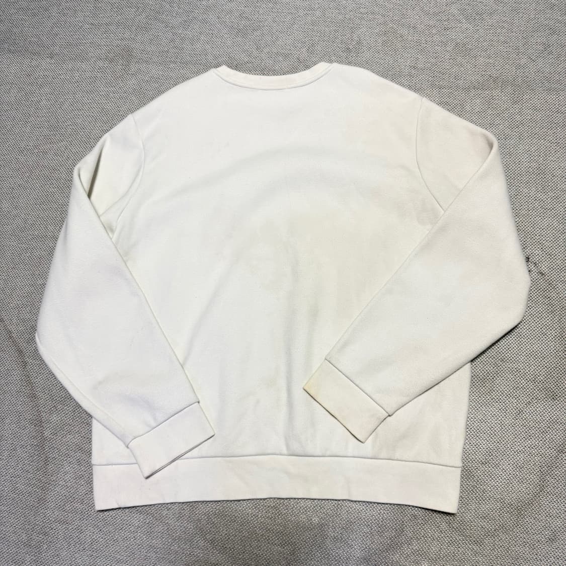 폴로 랄프로렌 화이트 기모 맨투맨 상품이미지7