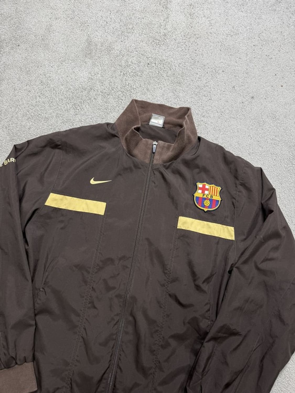 나이키 바르셀로나 져지 바람막이 브라운 100(M) 상품이미지2