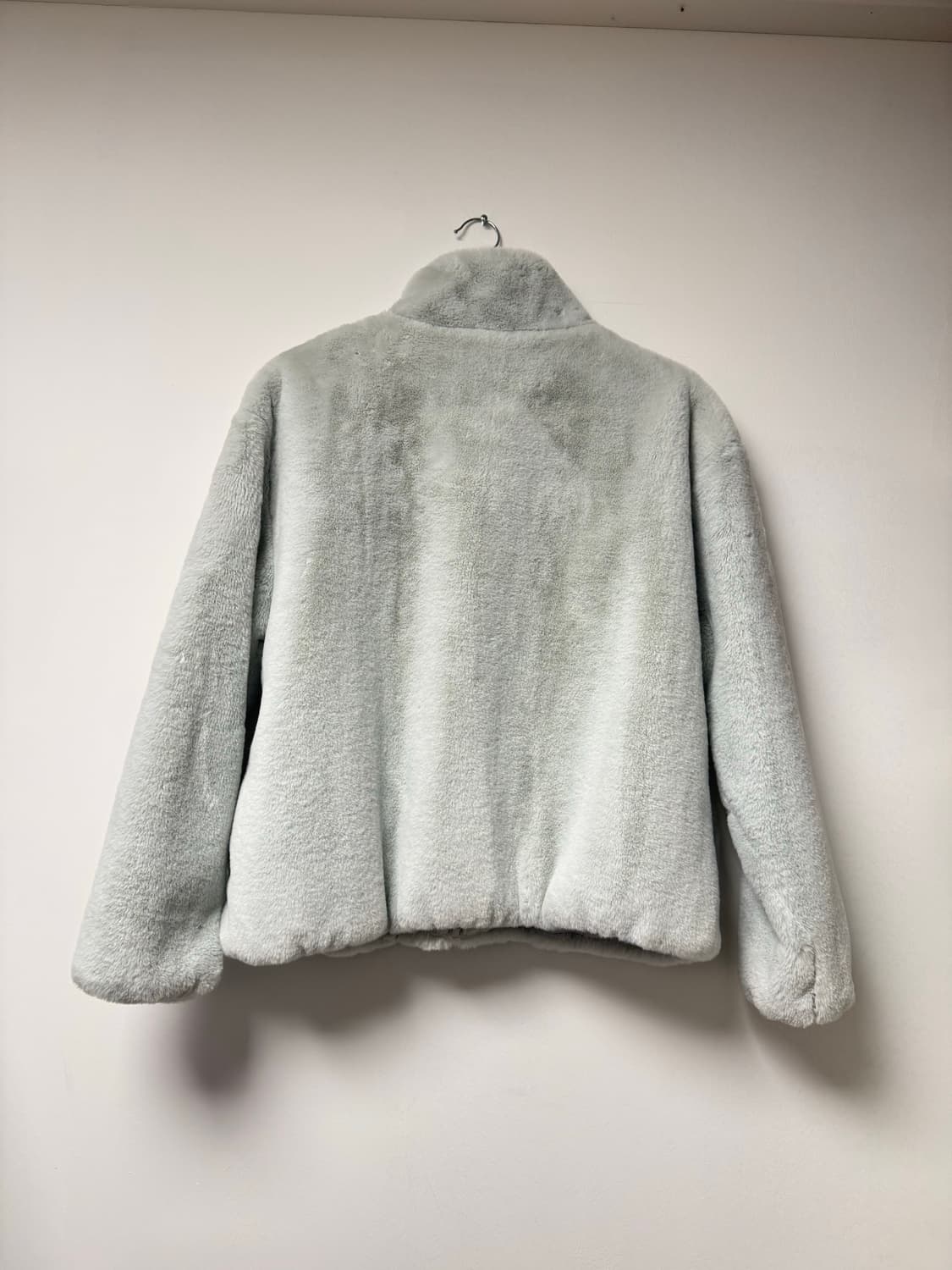 나이키 빅 스우시 쉐르파 플리스 후리스 퍼 자켓 L 상품이미지8