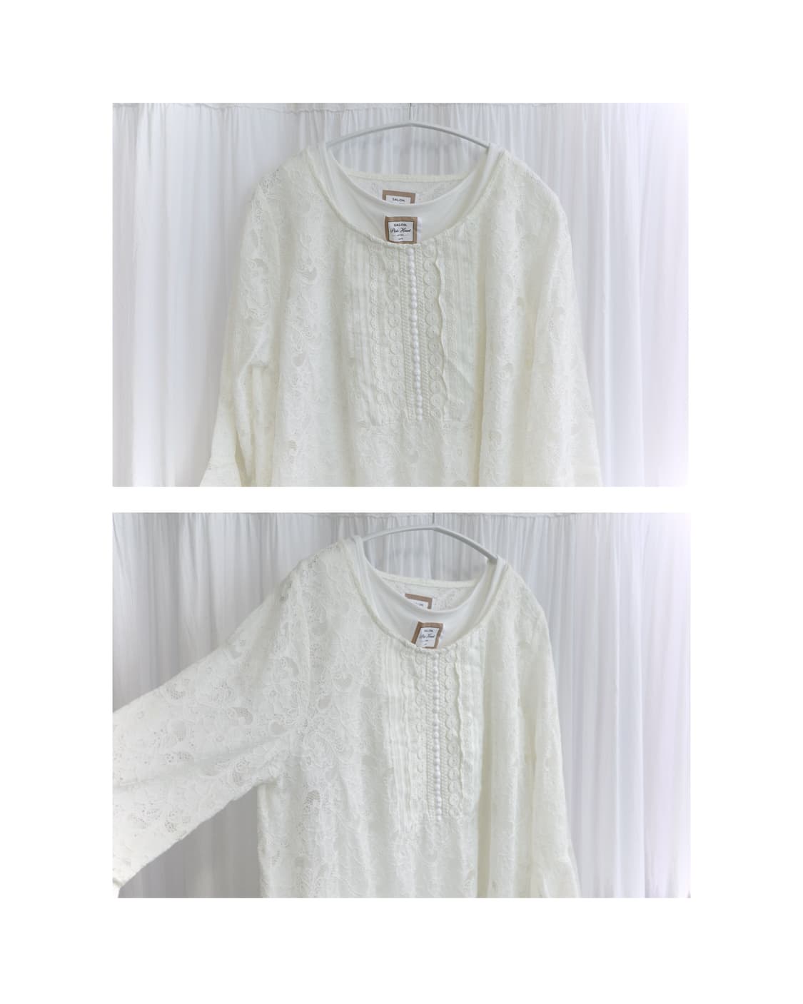 Lace lovely dress and sleeveless 상품이미지3