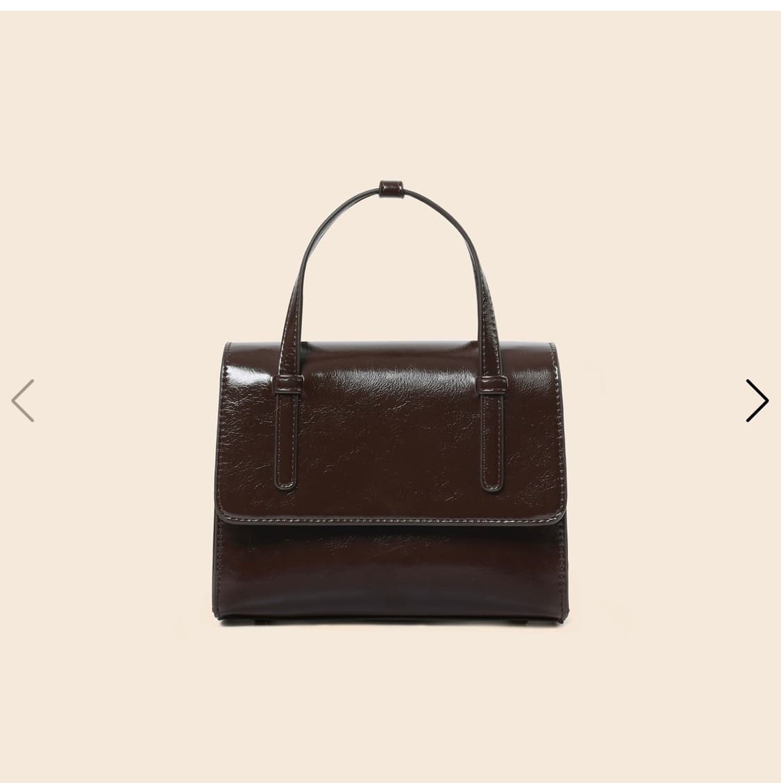 yyeon 비마이연 블루밍백 빈티지 브라운 상품이미지2