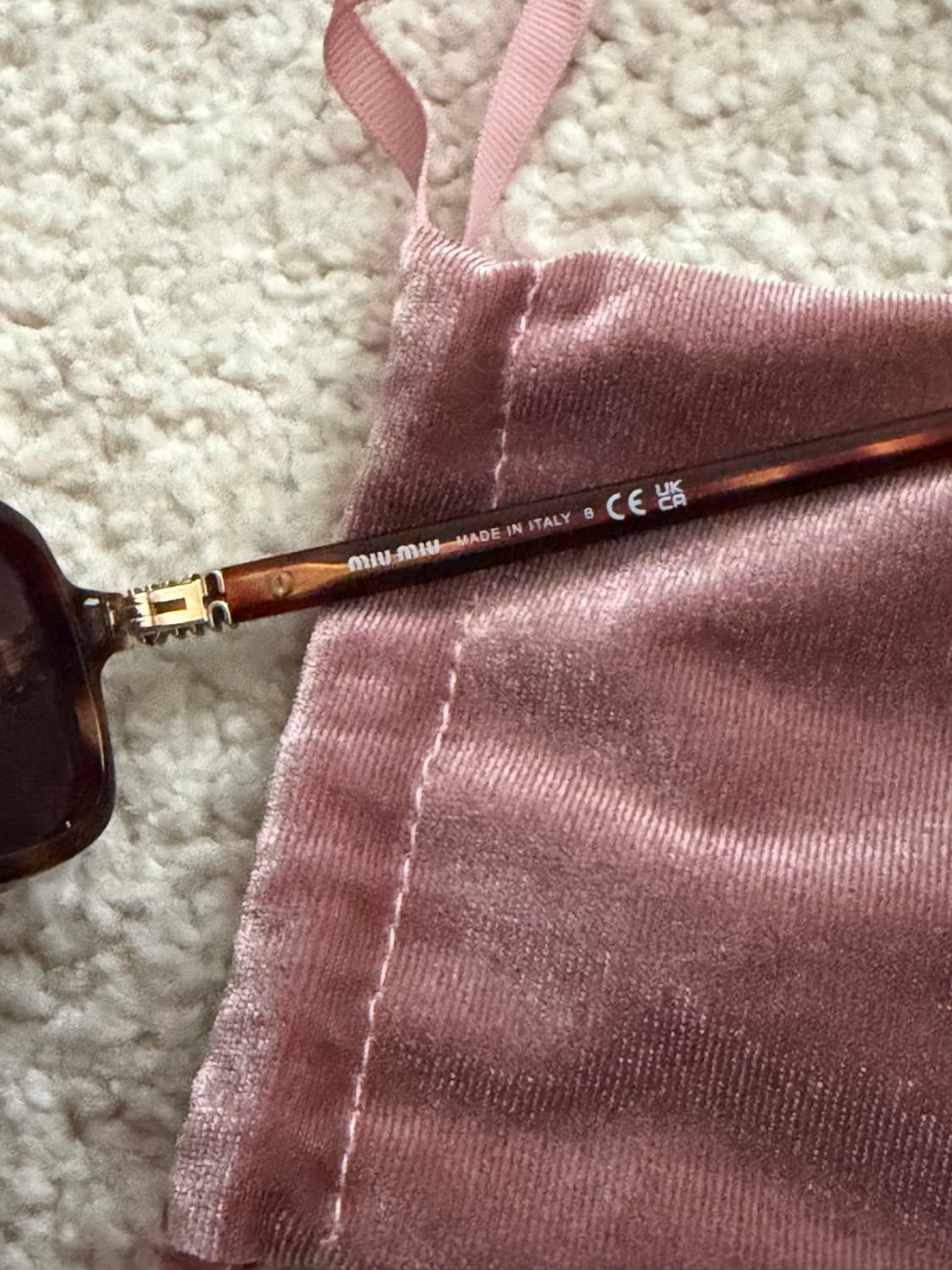 [miu miu] 미우미우 스퀘어 리가드 선글라스 상품이미지5