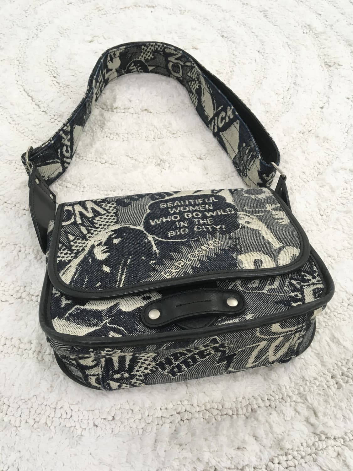 히스테릭글래머 데님 크로스/숄더 2way bag 상품이미지2