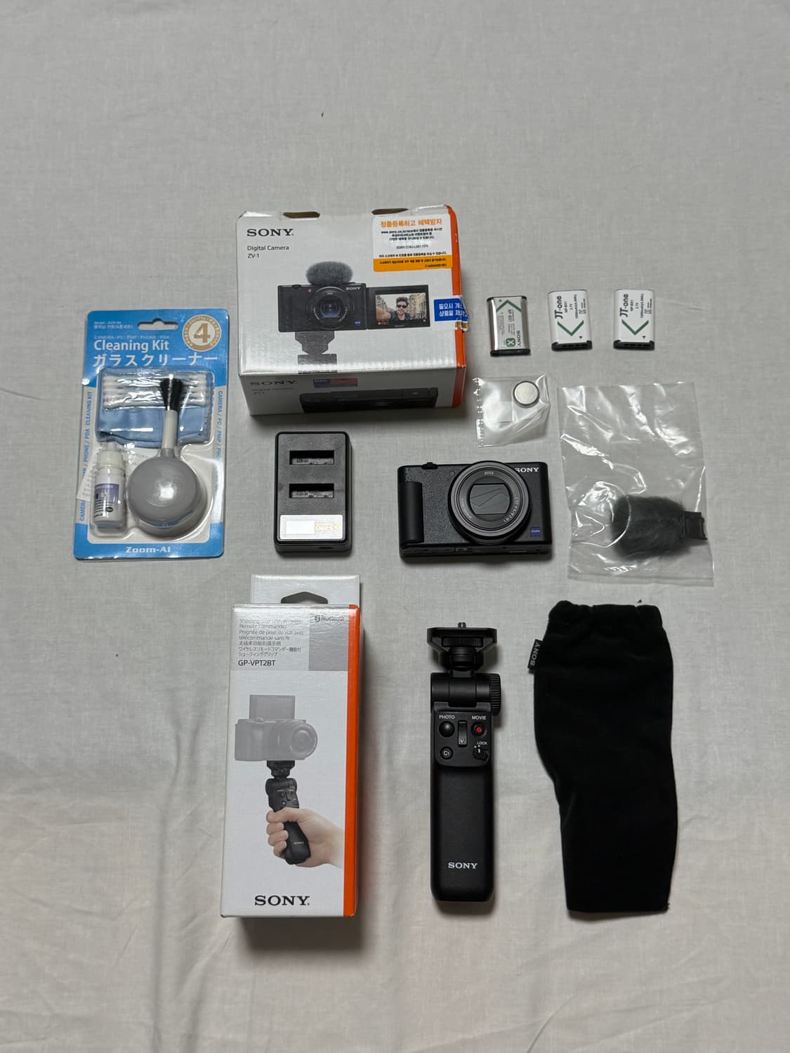 소니 ZV-1 카메라 + GP-VPT2BT 삼각대 포함 상품이미지1