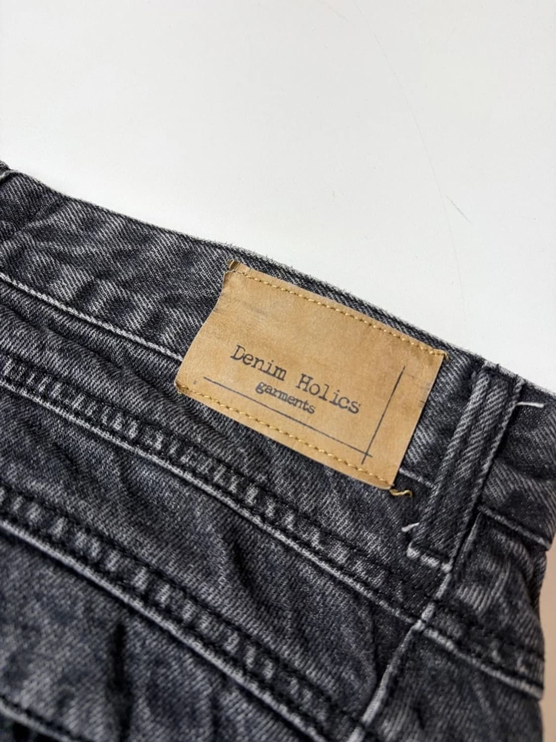데님홀릭스 멀티 카고 와이드 데님 팬츠 PN9217 상품이미지7