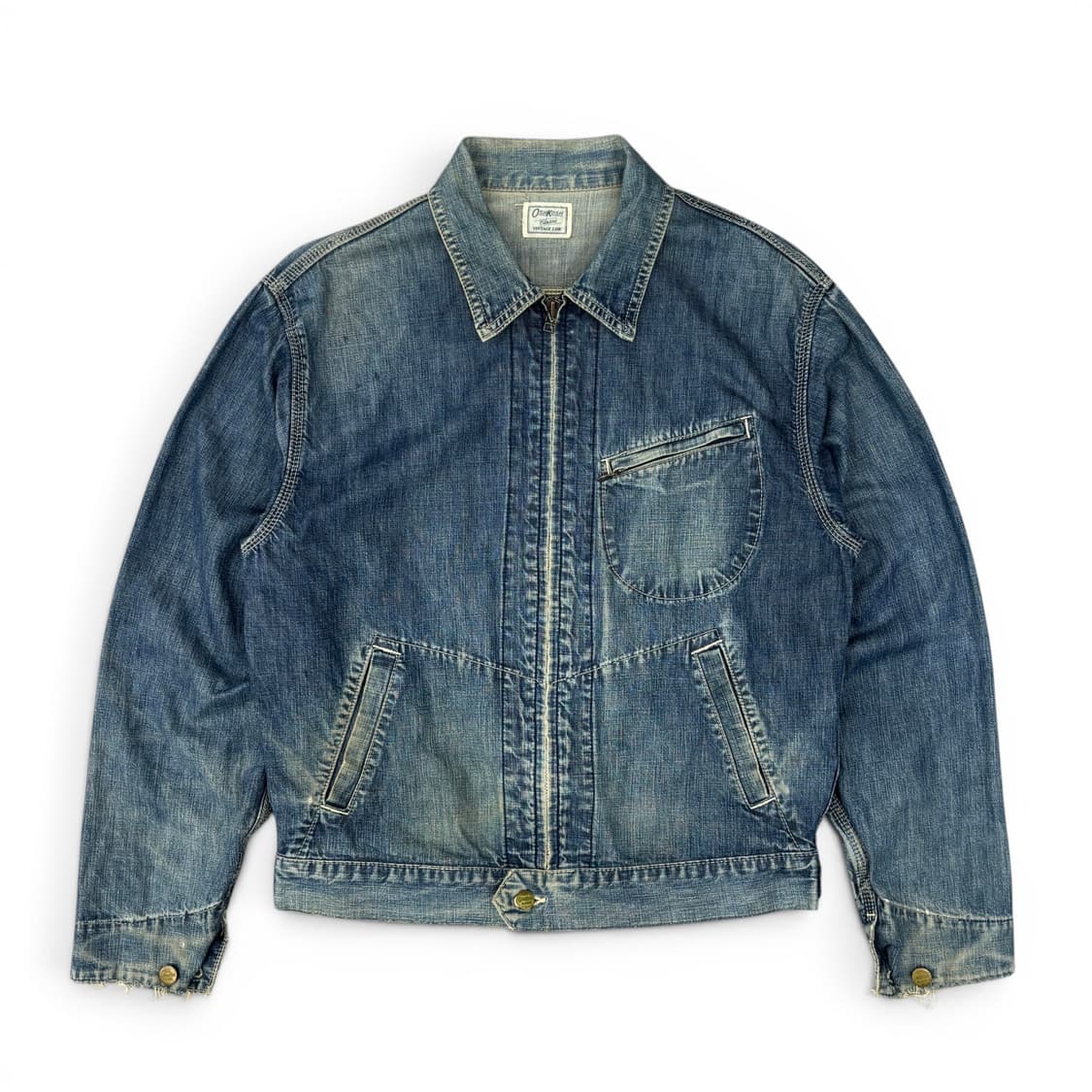 90's Oshkosh 풀 집 데님 자켓 상품이미지1