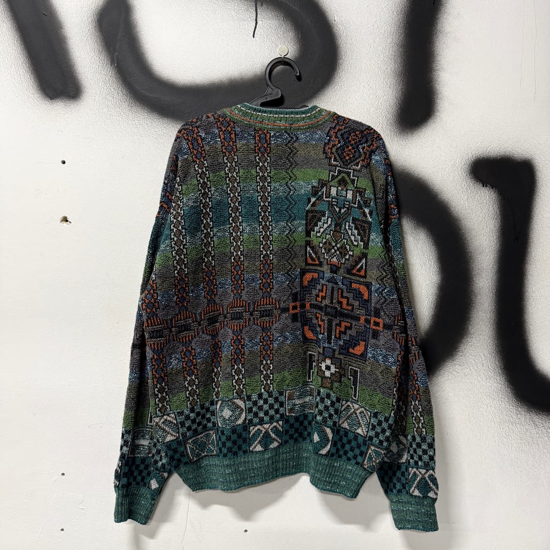 COLLEGE by Marcazzani 이탈리아 에스닉 패턴 가디건 상품이미지2