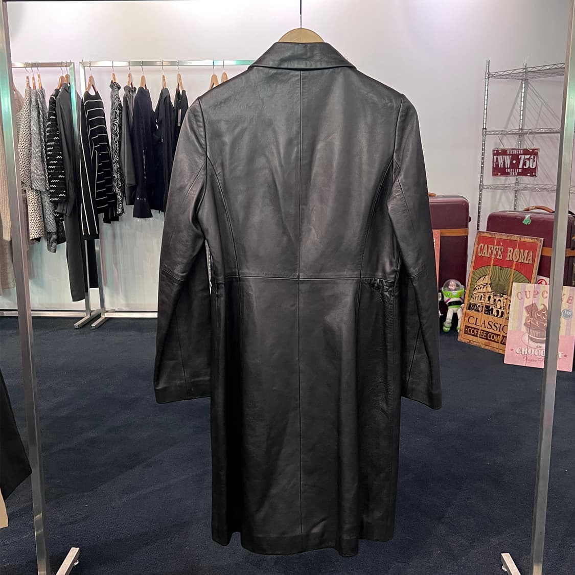 [M] 빈티지 양가죽 코트  15909 상품이미지2