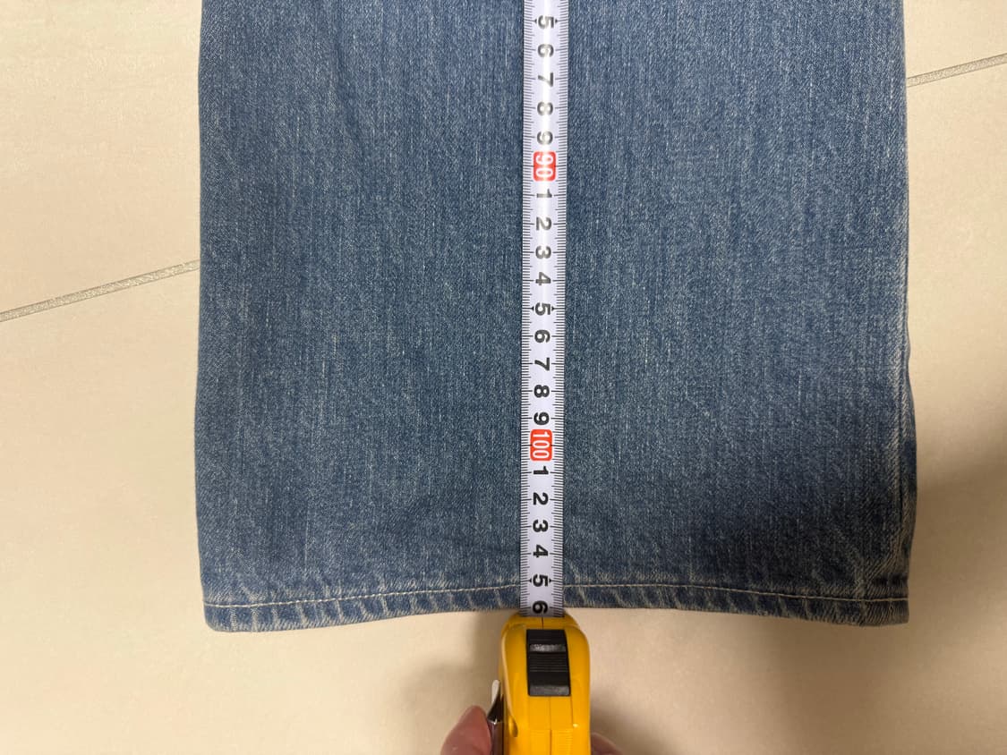 [2/29size] 24ss 오라리 셀비지 라이트 데님(라이트 인디고) 상품이미지3
