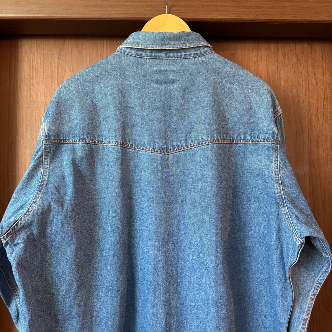 엘리캐슬맨 데님 웨스턴셔츠 XL 상품이미지10