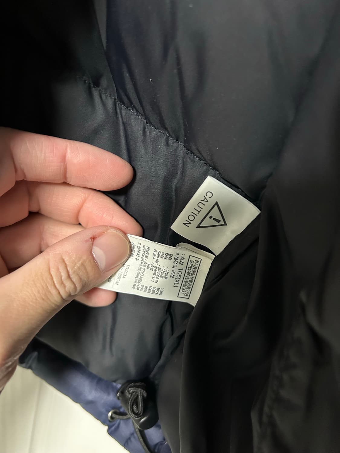 노스페이스 눕시 패딩 XL사이즈 상품이미지3