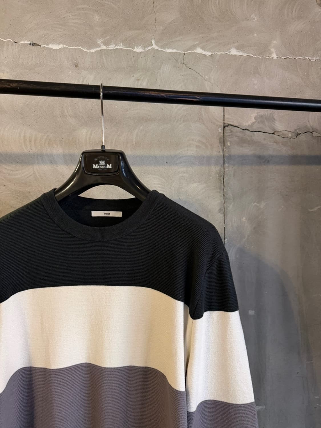 시스템 오버사이즈 니트 100 상품이미지3