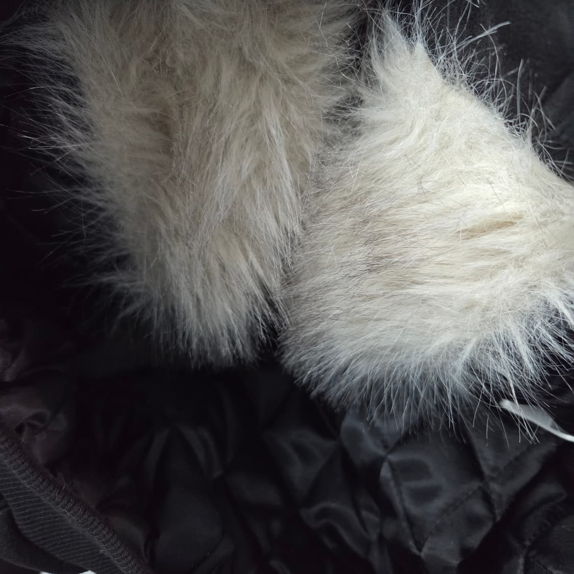 여66 퍼 누빔 안감 후드 집업  상품이미지6