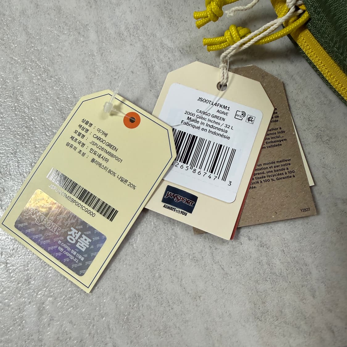 잔스포츠 백팩 새제품  상품이미지4