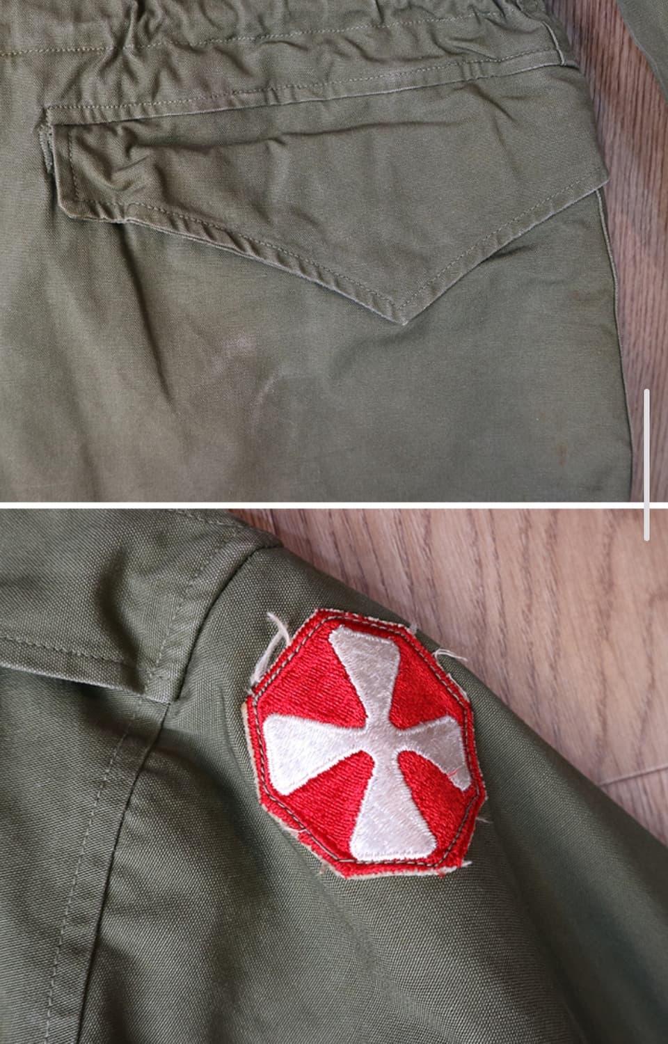 50S 한국전쟁 미군야상 US Army M1950 필드자켓 1951년산 상품이미지3