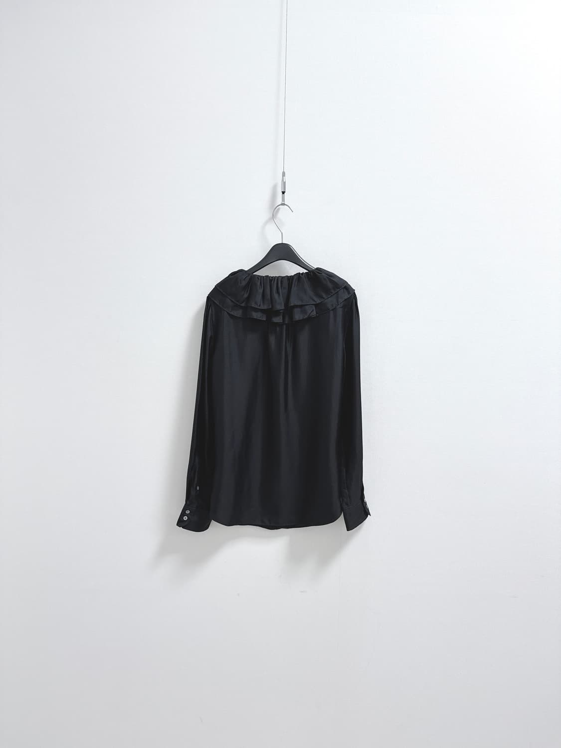 제이크루 실크 트윌 러플 블라우스 상품이미지5