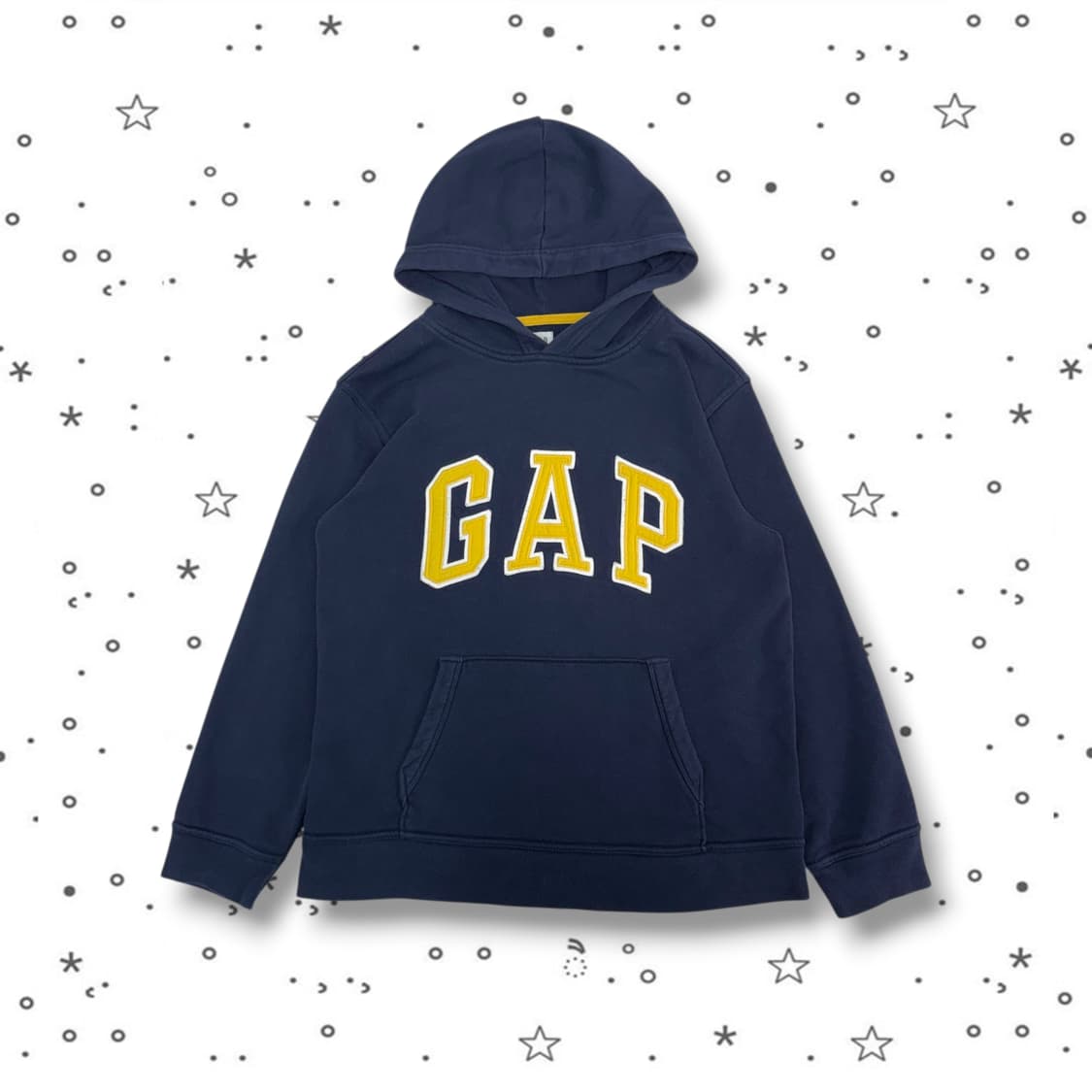 XL GAP 갭 네이비 후드 티셔츠 상품이미지1