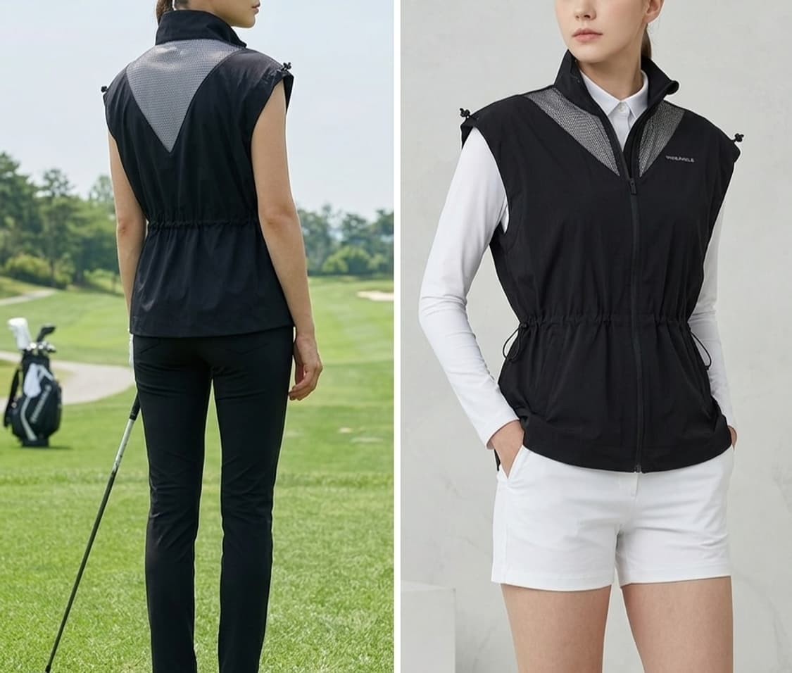 [95]와이드앵글 CO 달라이트 메쉬 조끼(새상품) 상품이미지2