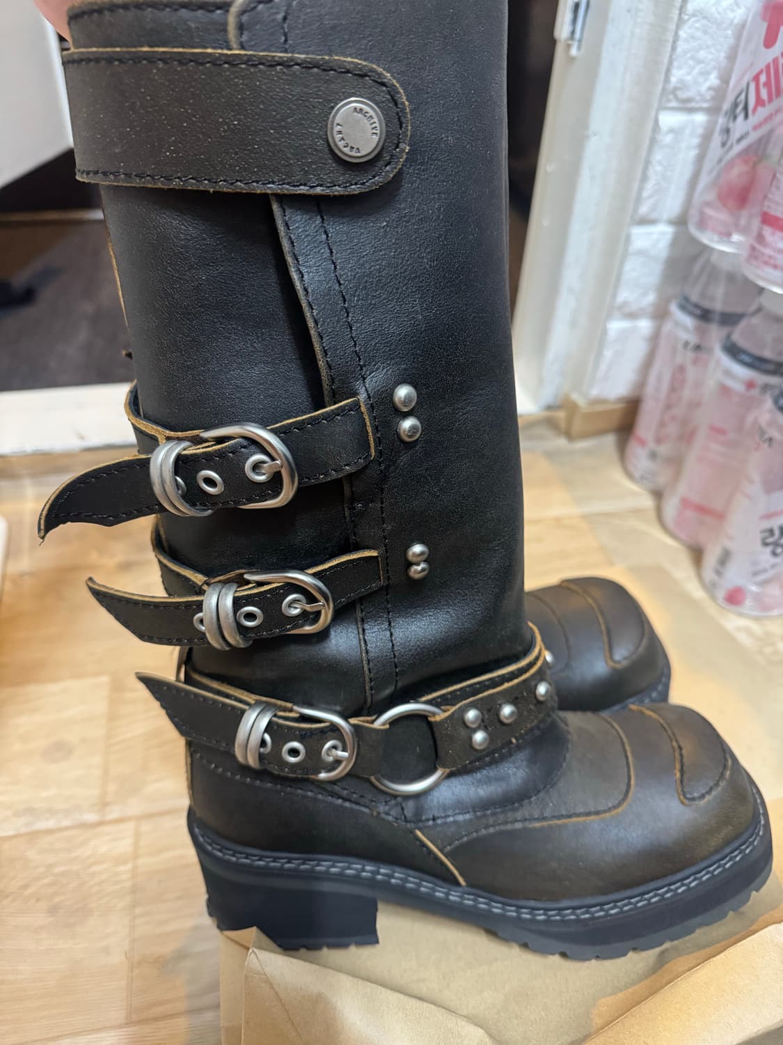 vacantarchive 스트랩 부츠 240 상품이미지7