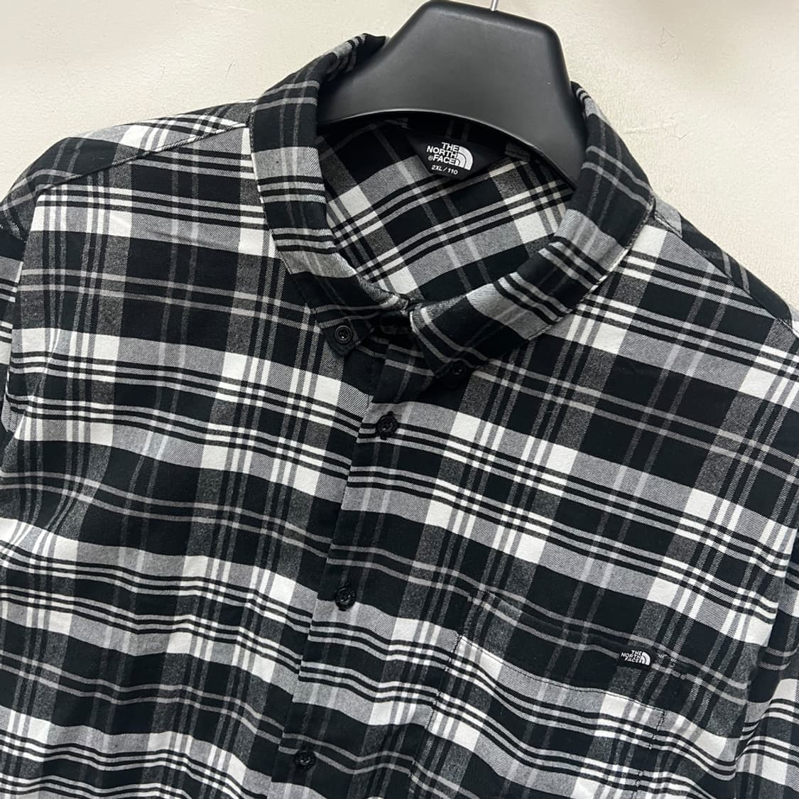 노스페이스 플래이드 체크 셔츠 남방 2XL 상품이미지3