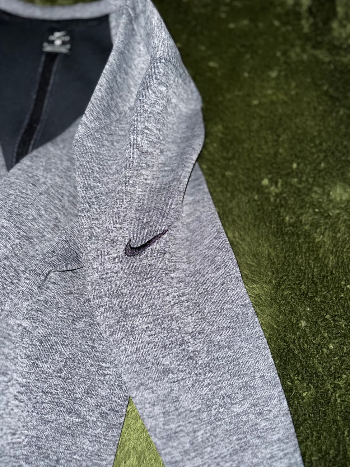 [M] 나이키 라이프 드라이핏 가디건 그레이 상품이미지5