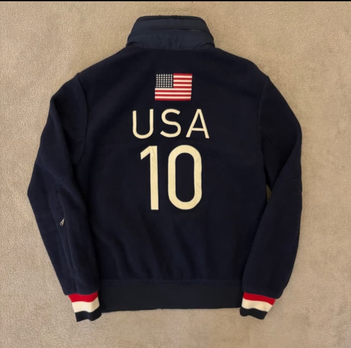 폴로 빅포니 성조기 후리스 급처 상품이미지2