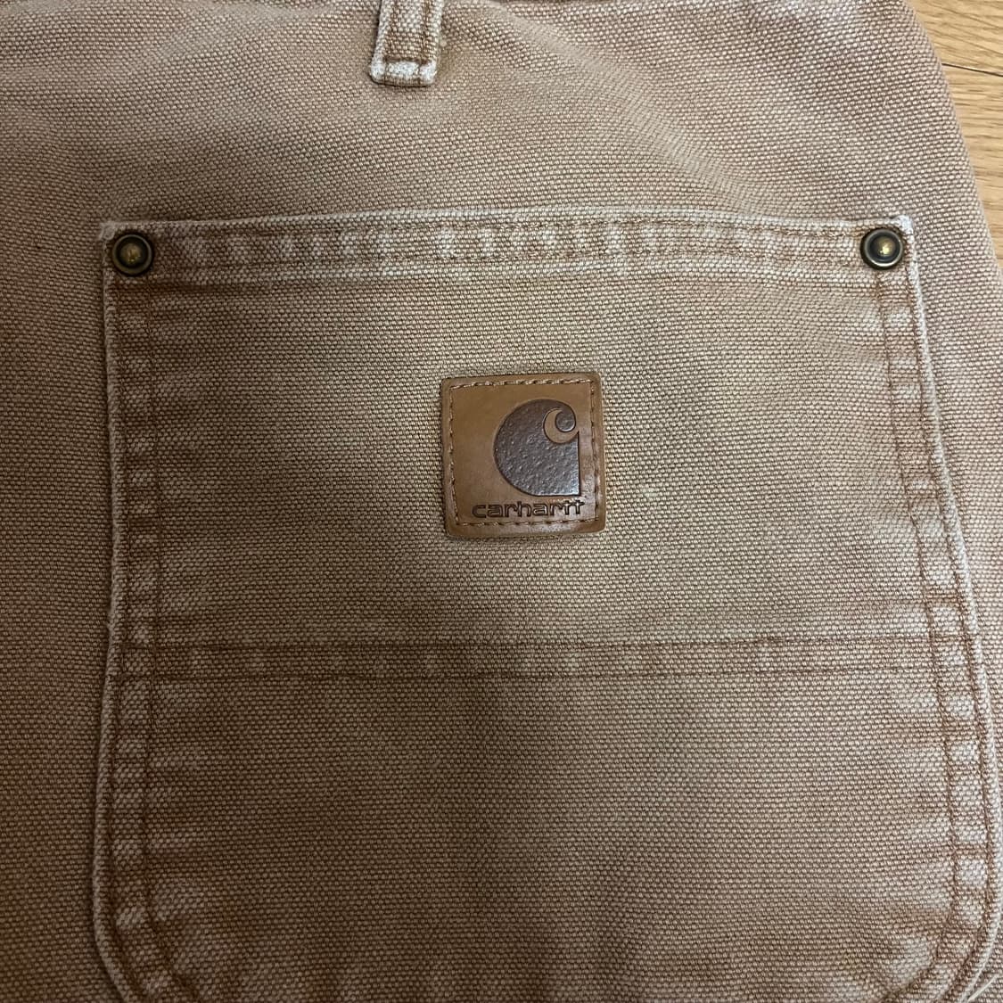 [33] 칼하트 US 더블니 B136 BRN 상품이미지4