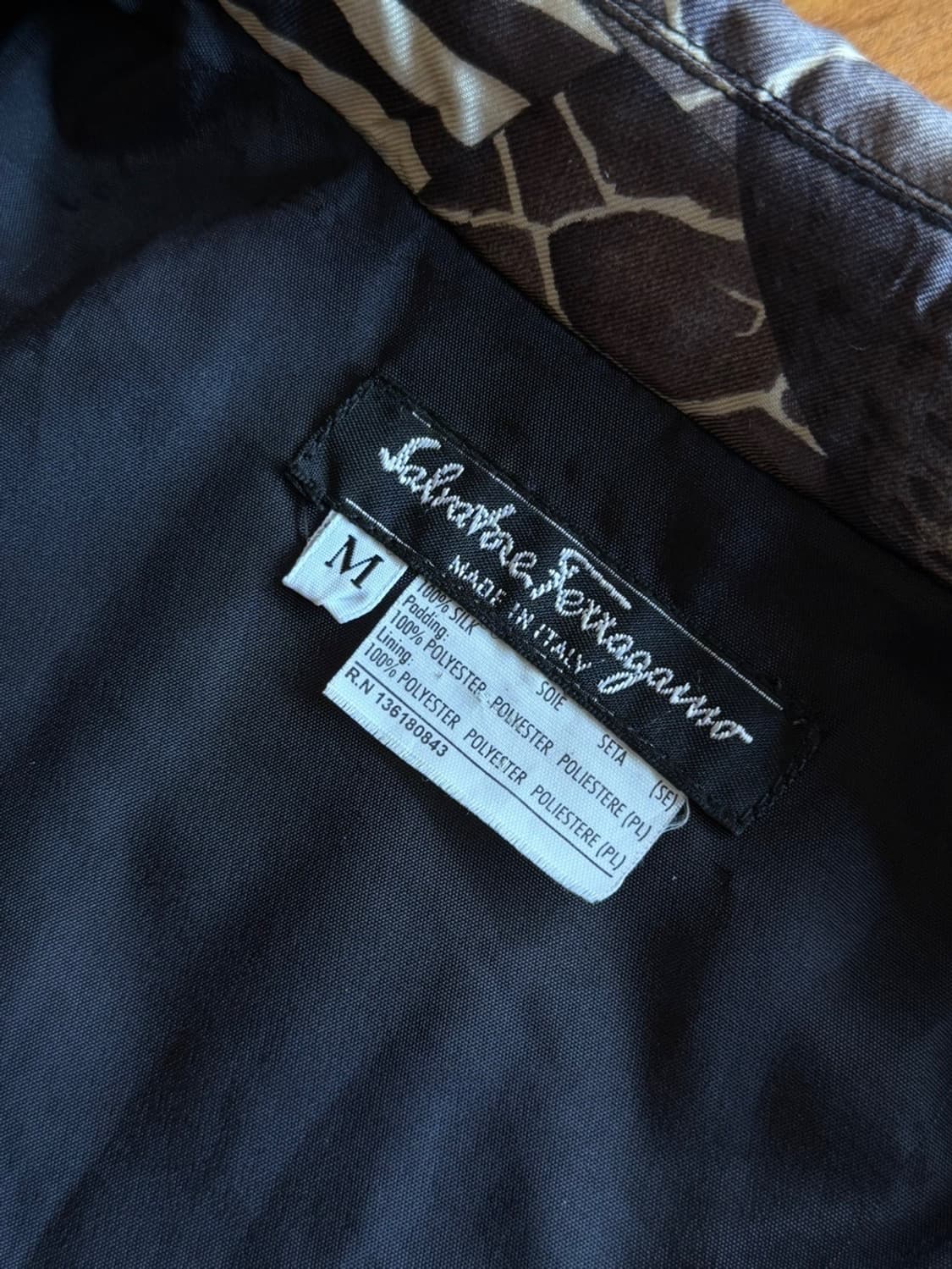 살바토레 페라가모 퀼팅 자켓 66~77 상품이미지10