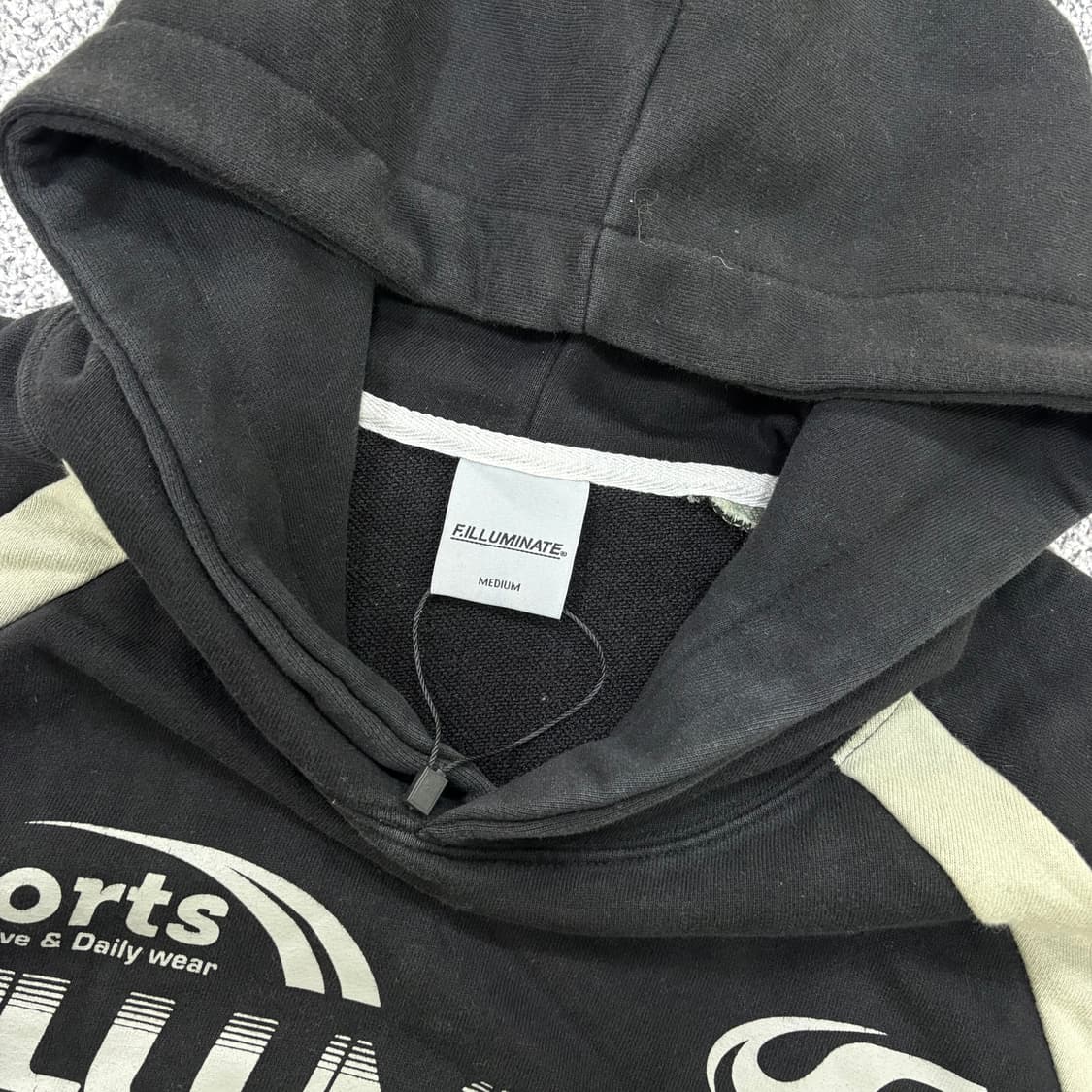 M 필루미네이트 후드티 오버핏 후디 0312J 상품이미지2