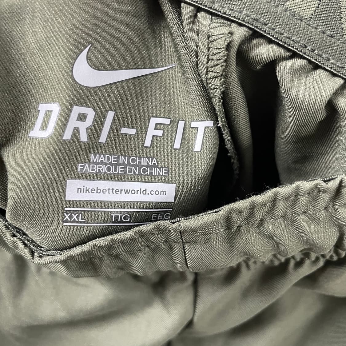 나이키 드라이핏 카키 팬츠 XXL 상품이미지5