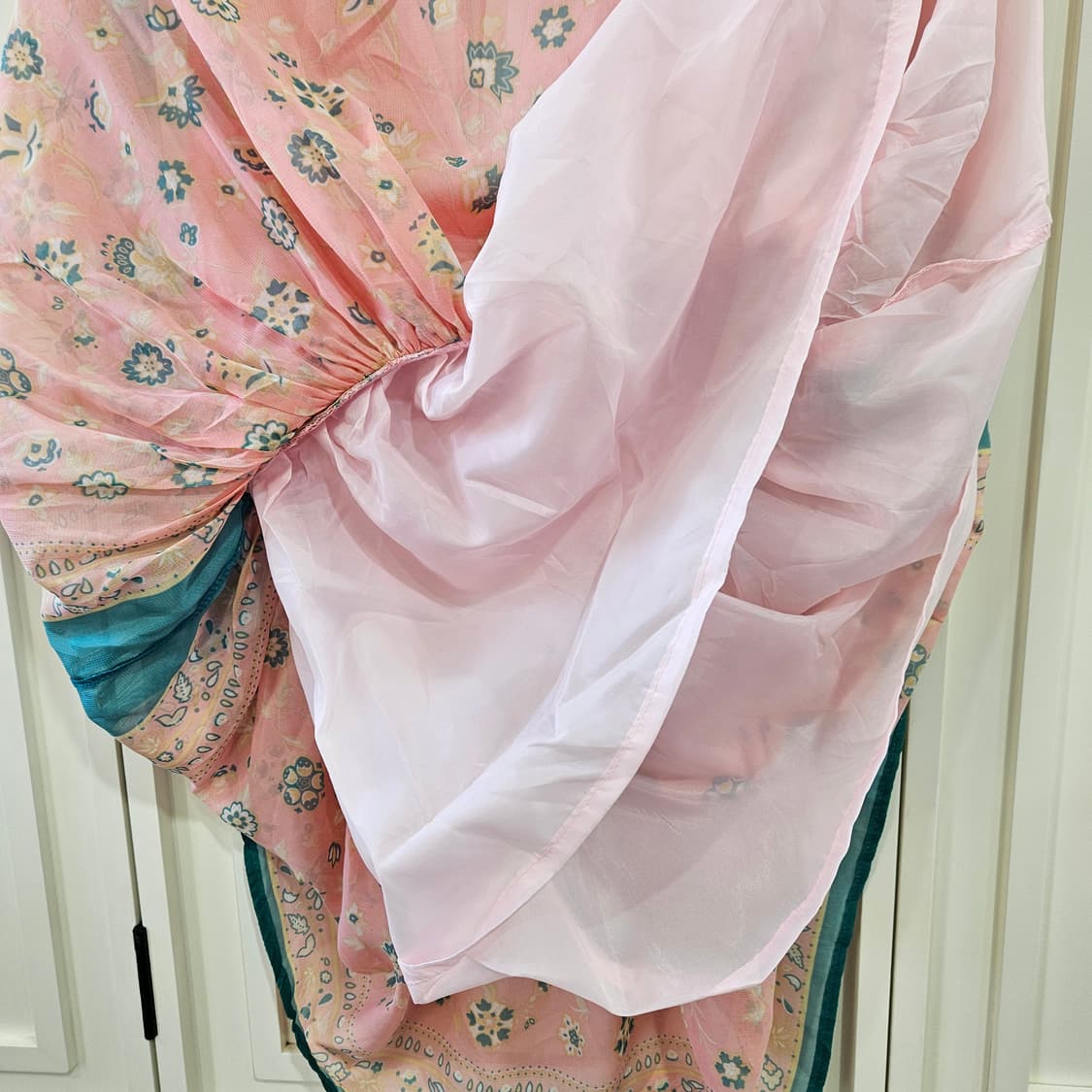 플라워 패턴 미니 원피스 상품이미지8