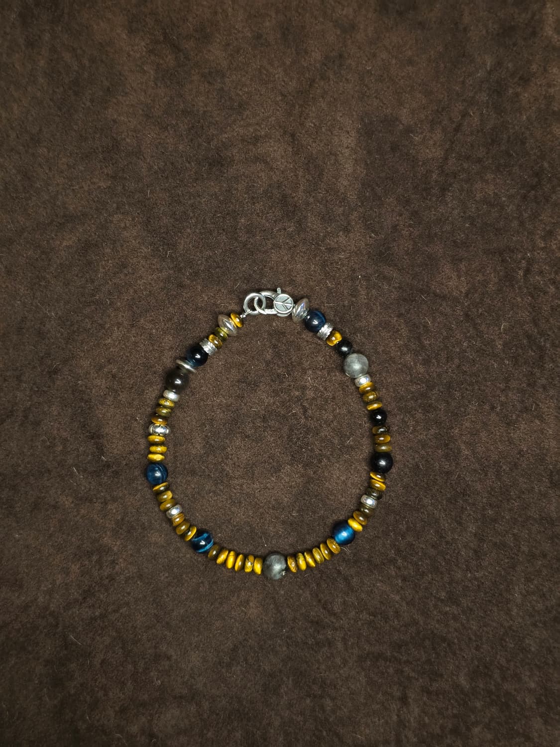🪶 Silver 925 & Tiger Eye Stone Bracelet 상품이미지7