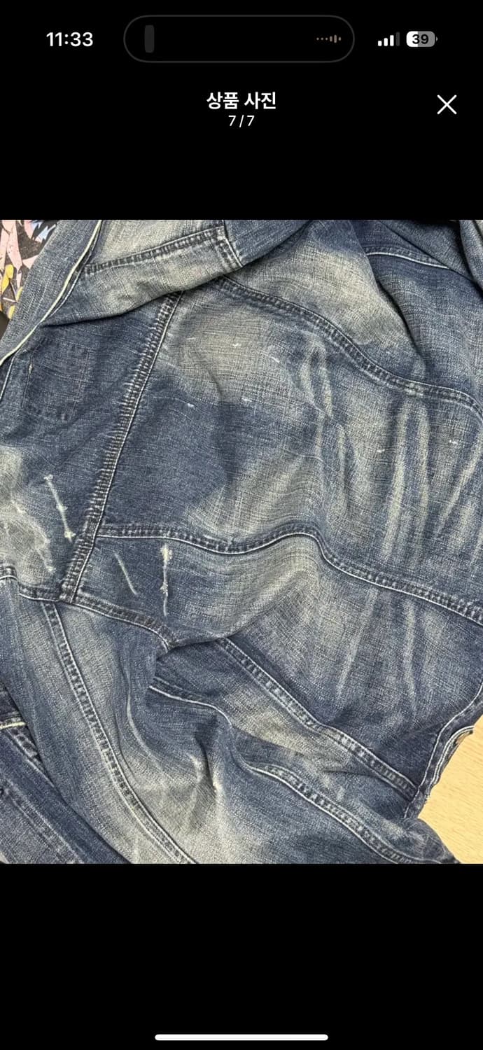 리바이스 빈티지 데님 자켓 상품이미지5