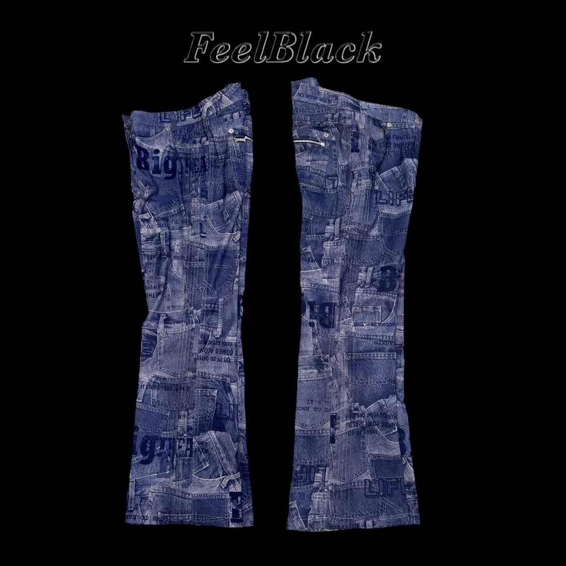 GK Blue Cubic Sparkle Vintage Denim 상품이미지6