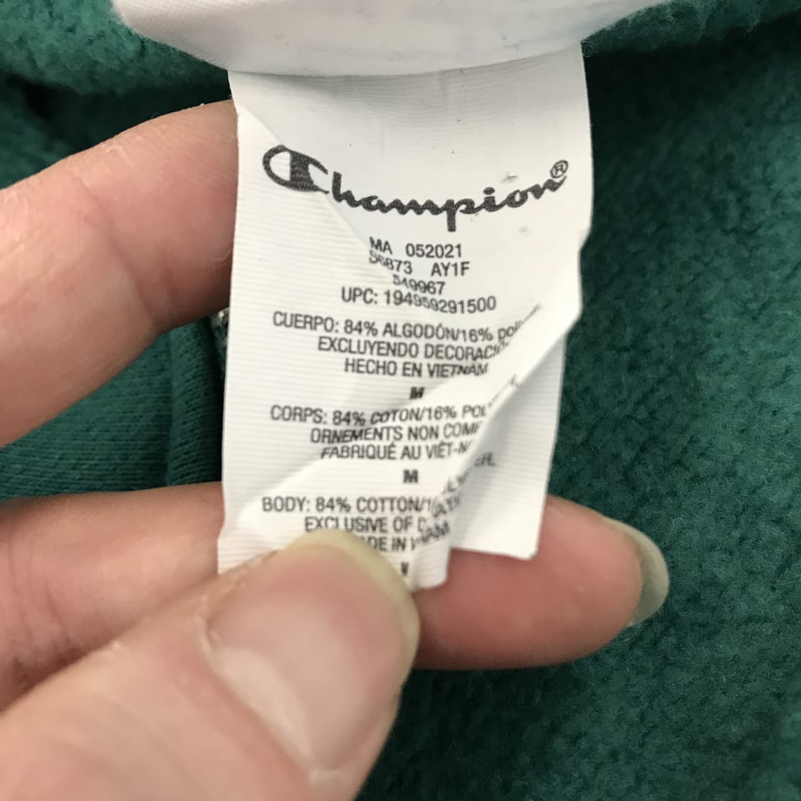 챔피온리버스위브 하프집업 [ASIA XL] 상품이미지5