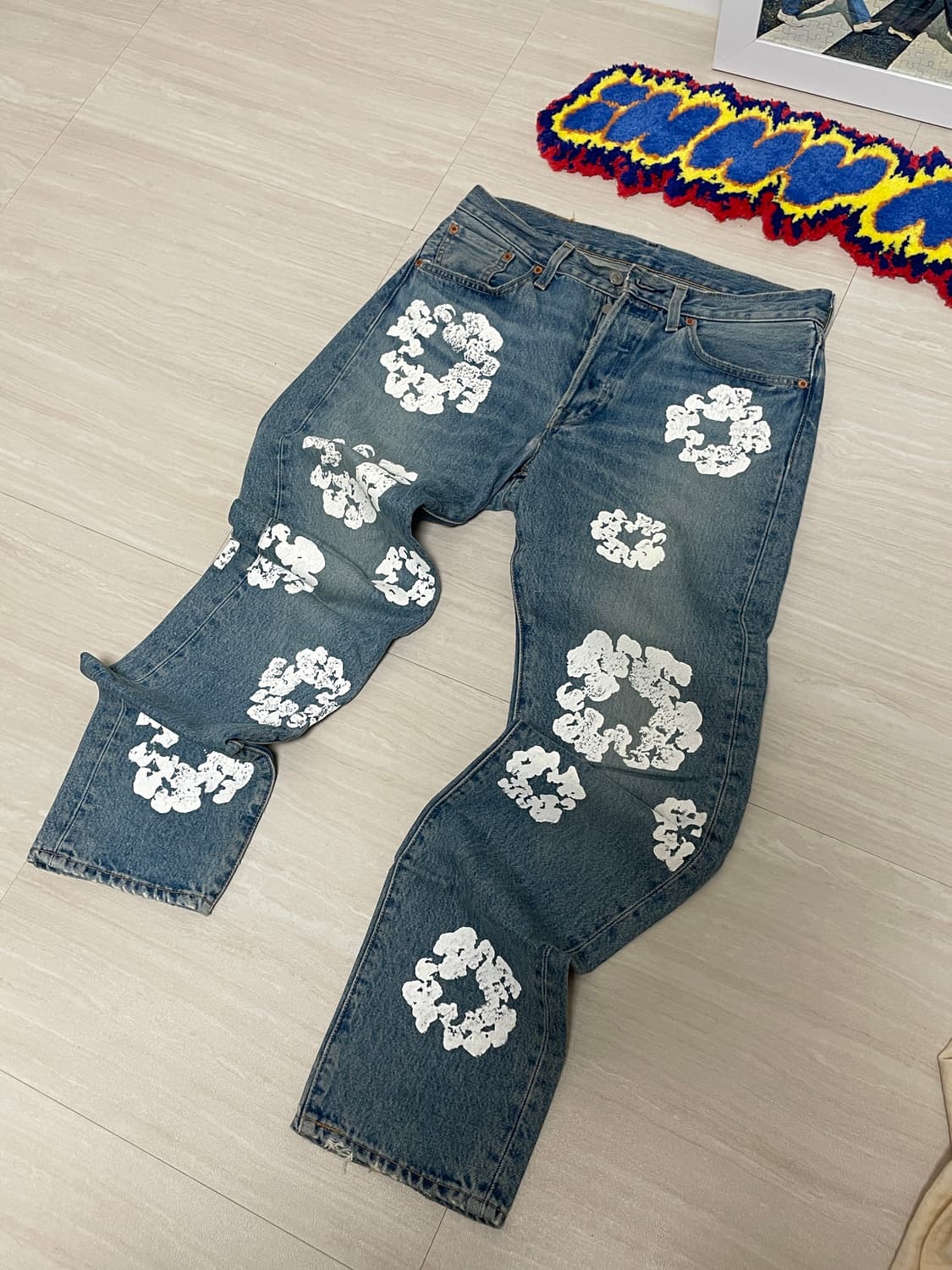 Denim tears X Levi’s jeans 상품이미지3