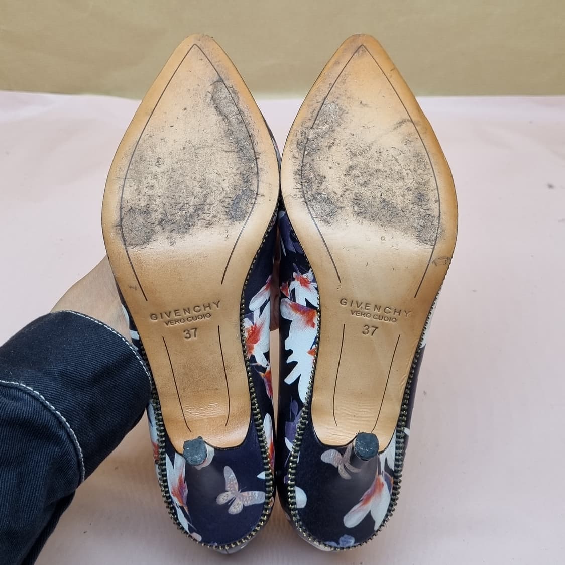 지방시 플로랄 여성구두240 굽7 상품이미지3