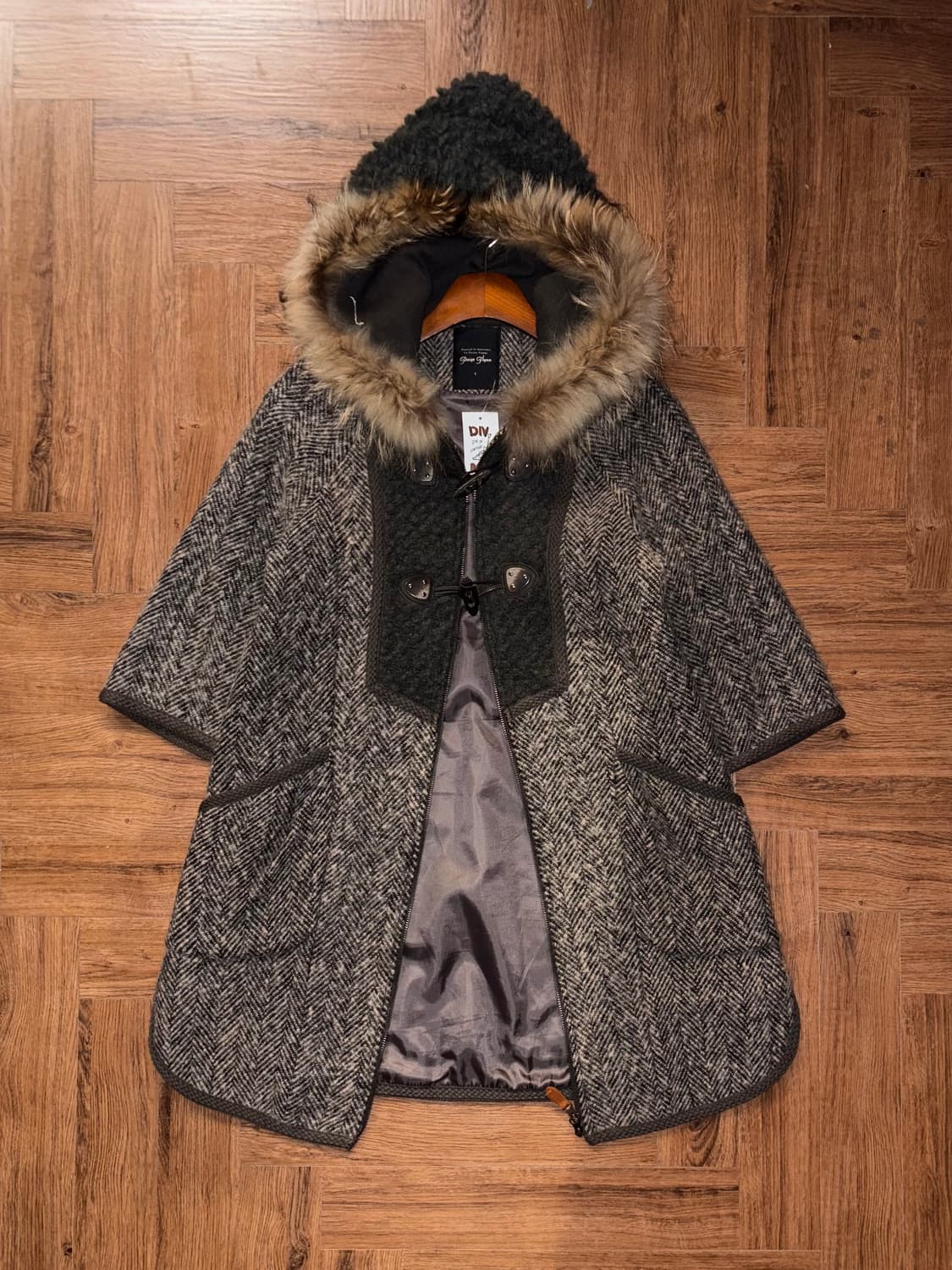 빈티지 떡볶이 모직 코트 상품이미지5