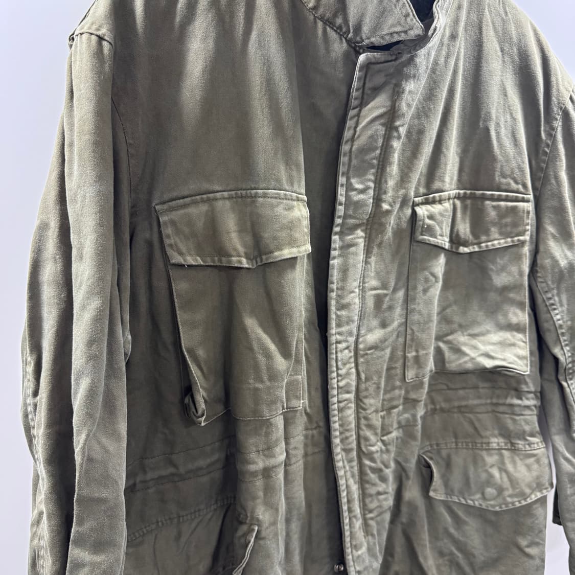 [XL] 빈티지 밀리터리 필드 자켓 상품이미지4